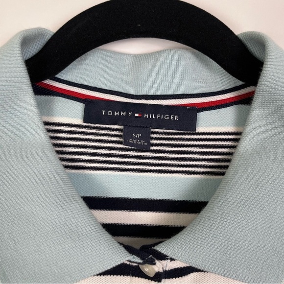 2/$30 Tommy Hilfiger Striped Sleeveless Polo Shirt - Size Small - Picture 5 of 8